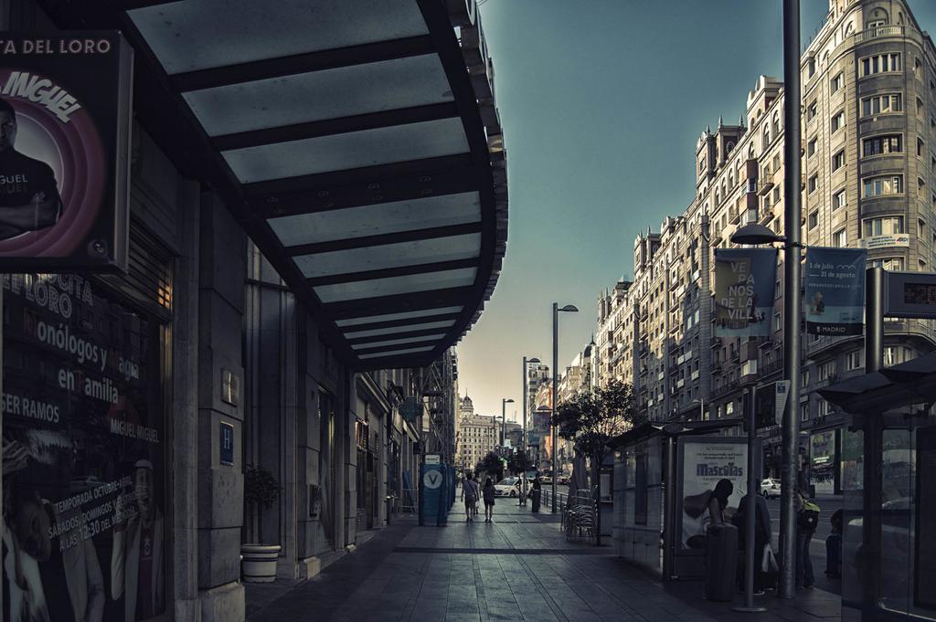 Smartrental Madrid Gran Via Apartments Eksteriør billede